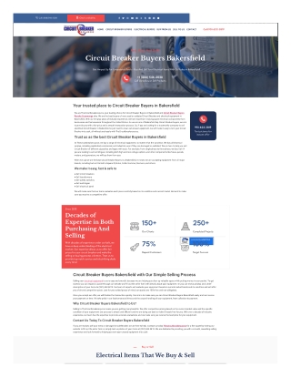 Top Circuit Breaker Buyers in Bakersfield | TheCircuitbreakersource