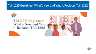 TLI41225 Explained  What’s New and Why It Replaces TLI41222