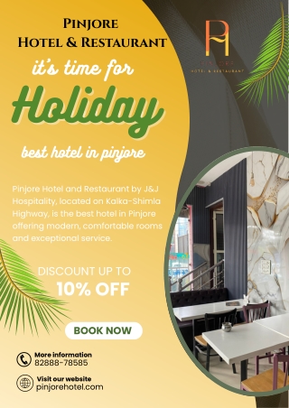 Best Hotel in Pinjore