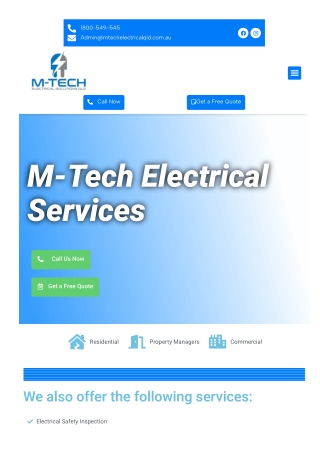 Emergency electrician service brisbane
