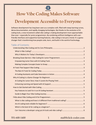 How Vibe Coding Makes Software Development Accessible to Everyone