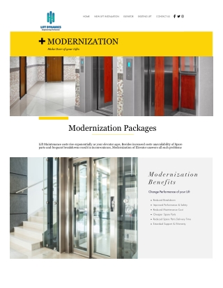 Lift Modernization with Lift Dynamics