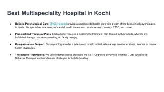 Best Multispeciality Hospital in Kochi-Emc (2).pptx