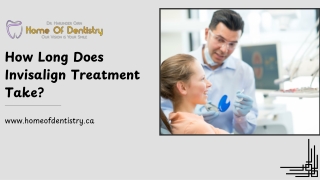 How Long Does Invisalign Treatment Take?