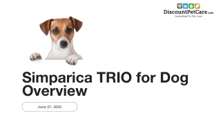 Simparica Trio – Triple Protection for Dogs with 12% Summer Savings