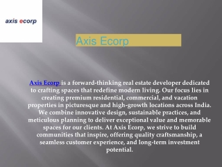 Axis Ecorp