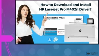 How To Download And Install HP LaserJet Pro M402n Driver