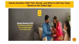 Raksha Bandhan 2025 Tithi, Rituals, and What to Gift Your Sister Based on Her Zodiac Sign
