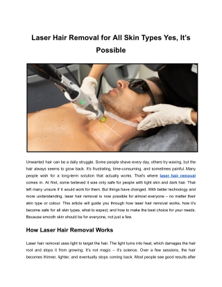 Laser Hair Removal for All Skin Types vYes, It’s Possible (2)