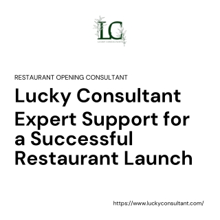 Professional Restaurant Opening Consultant for Successful Launches