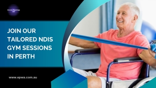 Join Our Tailored NDIS Gym Sessions in Perth