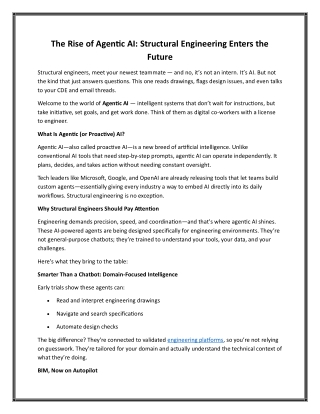 The Rise of Agentic AI - Buildtwin