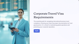 Corporate-Travel-Visa-Requirements
