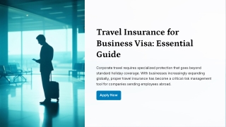 Travel-Insurance-for-Business-Visa-Essential-Guide