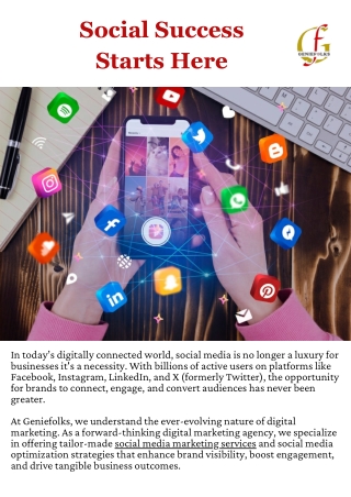 Professional Social Media Marketing Services for Brand Growth