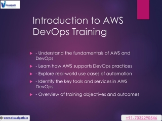 Best AWS DevOps Online Training | Online Training