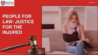 People For Law: Justice for the Injured