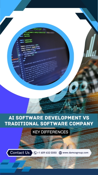 AI Software Development vs Traditional Software Company