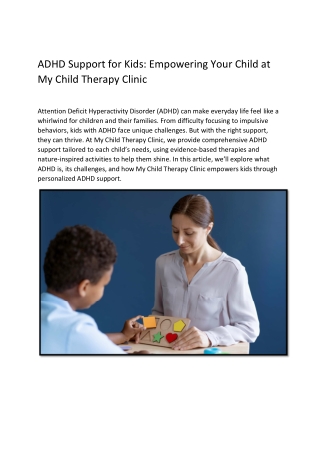 Discover Expert Autism Therapy in Delhi