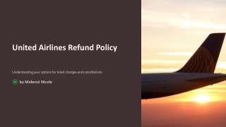 United Airlines Refund Policy