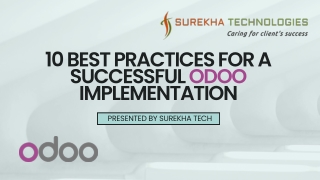 10 Best Practices for a Successful Odoo Implementation
