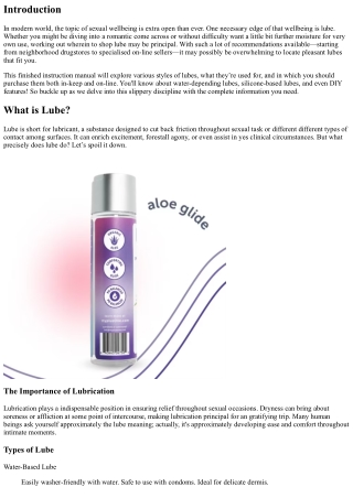 **Where to Buy Lube: Finding the Best Stores and Online Retailers Near You**