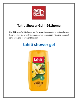 Tahiti Shower Gel
