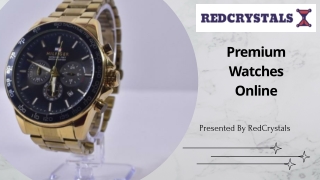 Elevate Your Style Quotient Shop Premium Watches Online in India