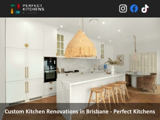 Custom Kitchen Renovations in Brisbane - Perfect Kitchens