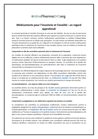 Acheter du clonazépam 2 mg en ligne | Onlinepharma247.org