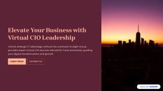 Expert VCIO Consulting Services to Align Your IT with Business Goals