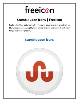 Stumbleupon Icons