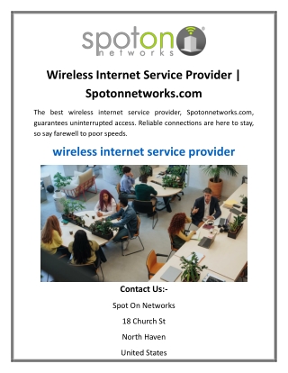 Wireless Internet Service Provider