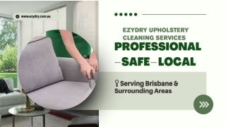 Ezydry Upholstery Cleaning Services