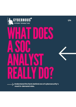 What Does a SOC Analyst Really Do