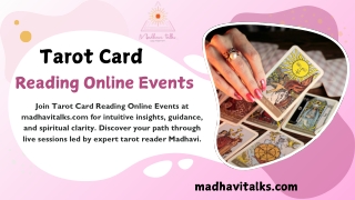 Tarot Card Reading Online Events