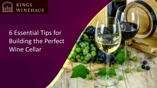 6 Essential Tips for Building the Perfect Wine Cellar with Reliable Cooling Syst