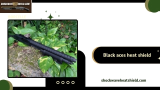 Black aces heat shield