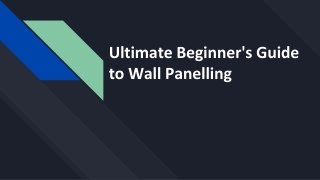 Ultimate Beginner's Guide to Wall Panelling