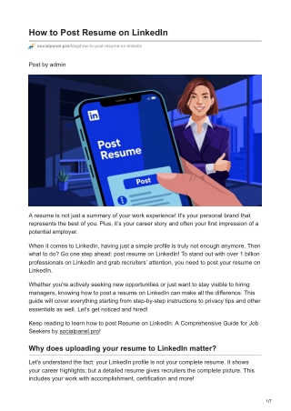 How-to-Post-Resume-on-LinkedIn