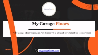Garage Floor Coating Fort Worth TX