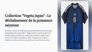 maillots japon vegeta