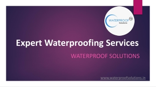 Expert Waterproofing Services in Pune – Reliable, Long-Lasting Leak Protection