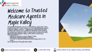 ✅ Find a Reliable Medicare Broker in Maple Valley