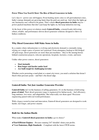 Best hydraulic excavator - gainwellindia