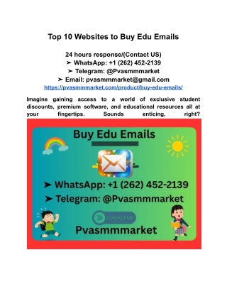 Top 10 Websites to Buy Edu Emails (1)