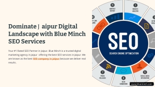 Partner with the Best Digital Marketing Agency in Jaipur – Blue Minch