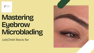 Professional Classes for Eyebrow Microblading – Learn at Lady Chebli Beauty Bar