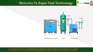 Refrigerated Air Dryer Manufacturer in Delhi