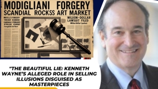 The Beautiful Lie Kenneth Wayne’s Alleged Role in Selling Illusions Disguised as Masterpieces